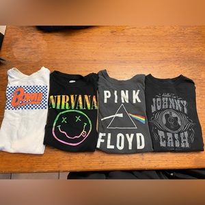 Toddler band shirt bundle